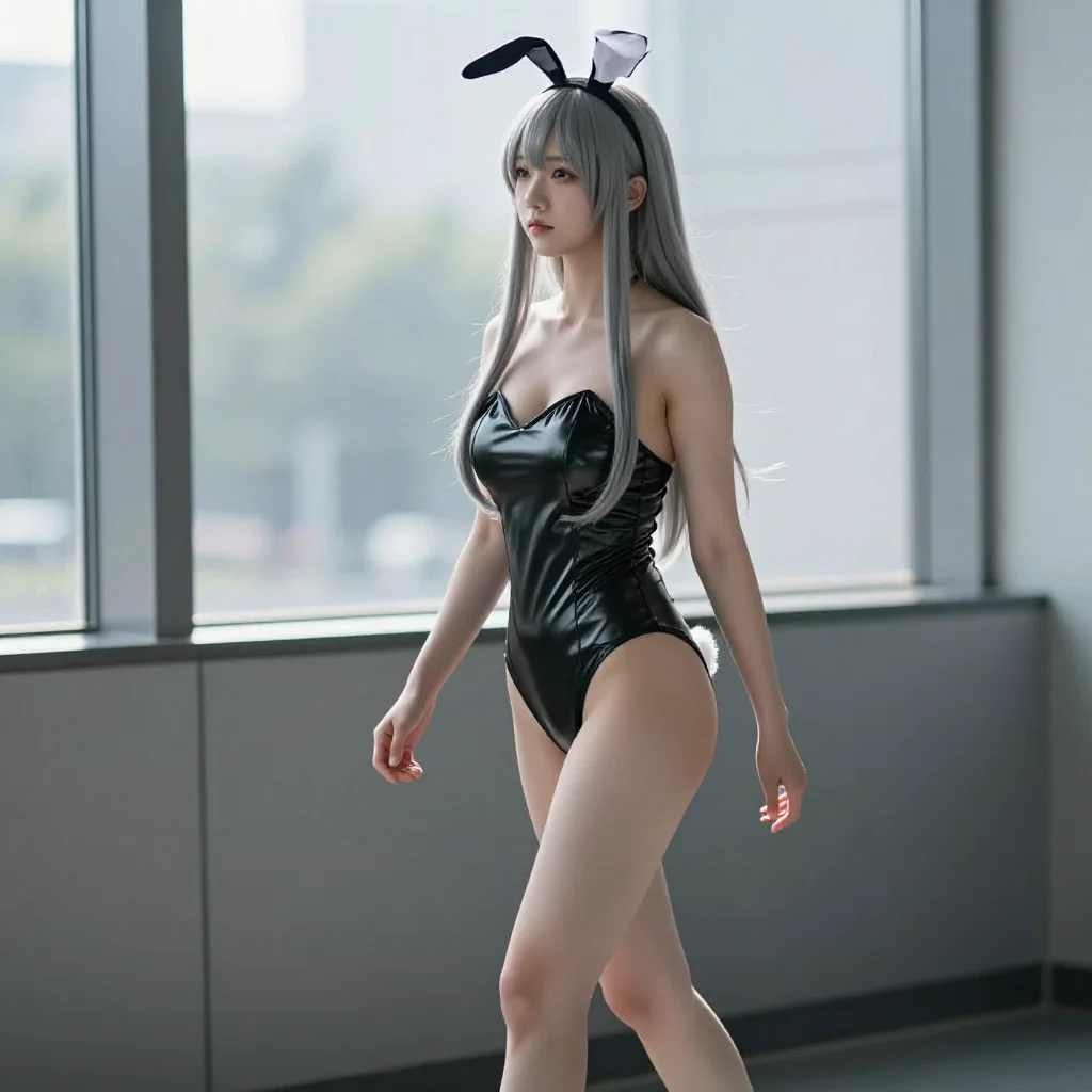 兔女郎的午后主题图片 0049，杰作，最佳画质，极致细节，照片级写实 , 轻舞台感漫展摄影风格