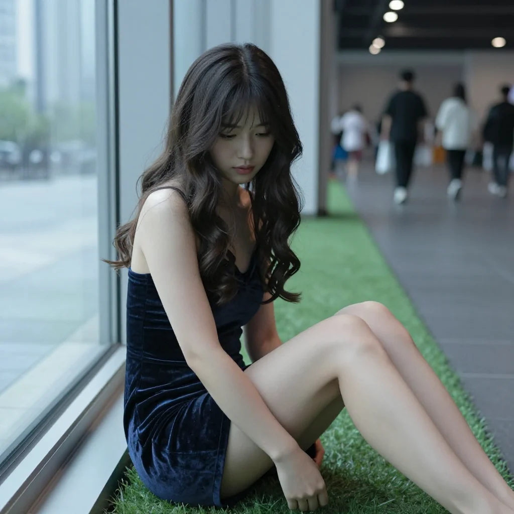 黑丝少女的温柔时刻主题图片 0166，杰作，最佳画质，极致细节，照片级写实 , 窗边私房氛围风