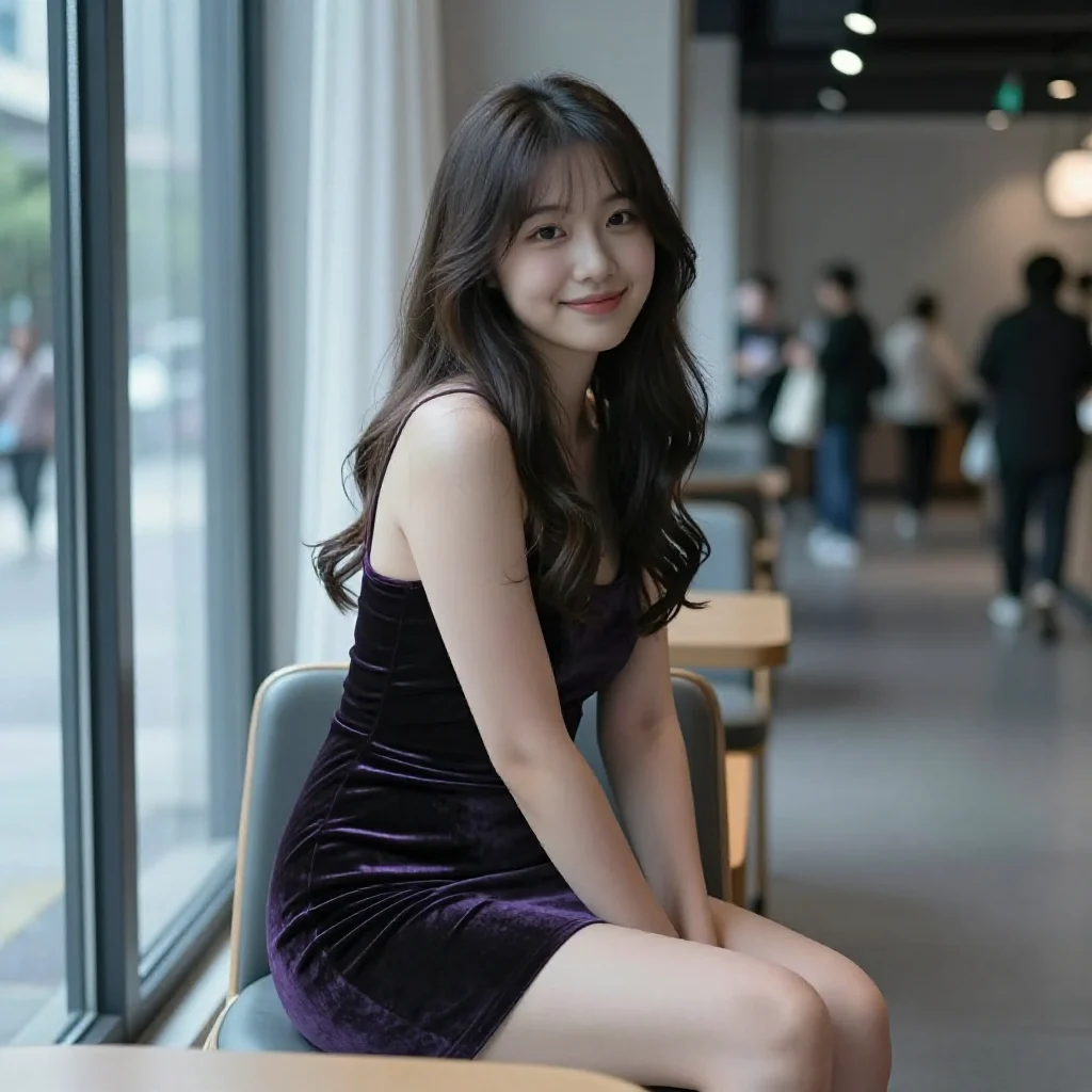 黑丝少女的温柔时刻主题图片 0169，杰作，最佳画质，极致细节，照片级写实 , 窗边私房氛围风