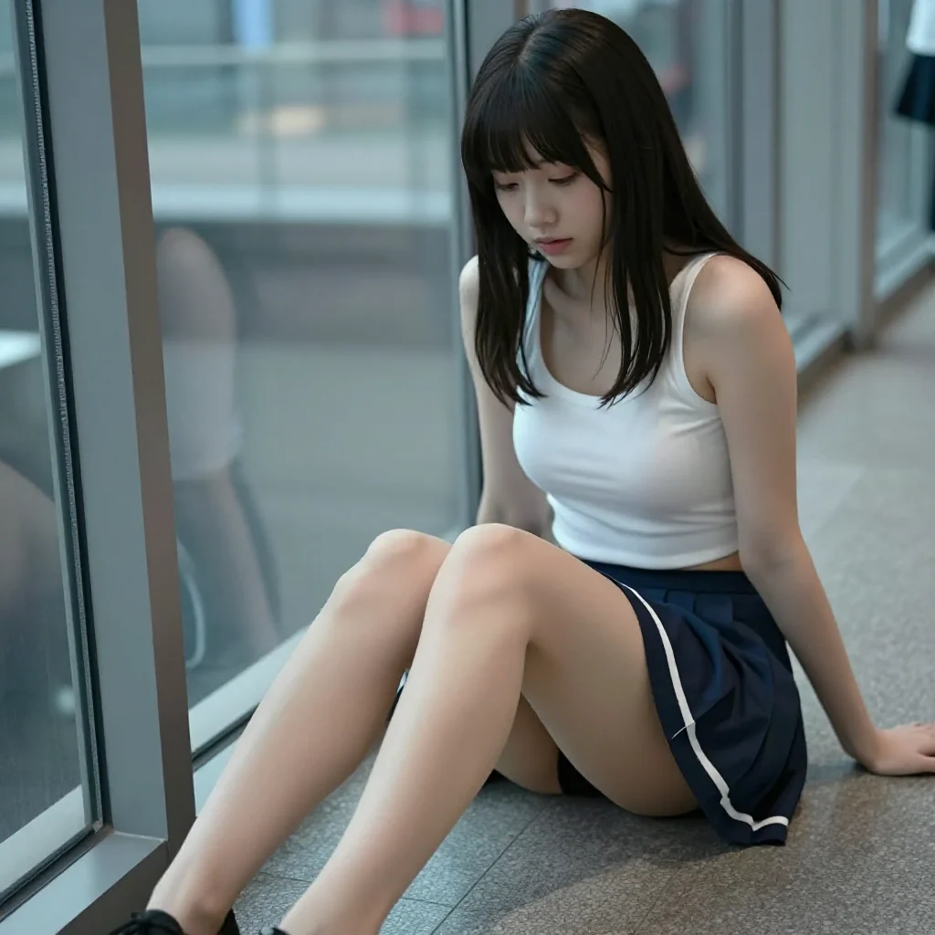 今日份校园少女感主题图片 0180，杰作，最佳画质，极致细节，照片级写实 , 高细节服装展示风格