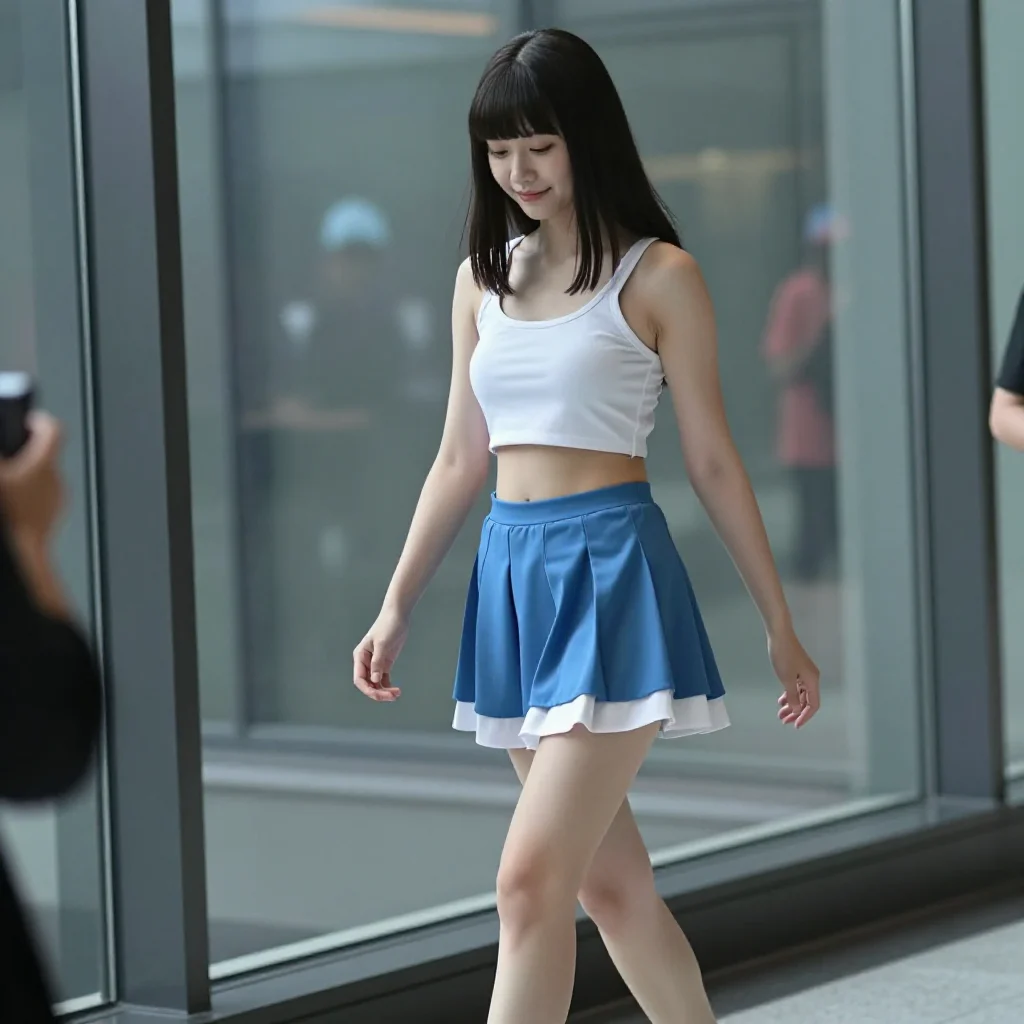 今日份校园少女感主题图片 0182，杰作，最佳画质，极致细节，照片级写实 , 高细节服装展示风格