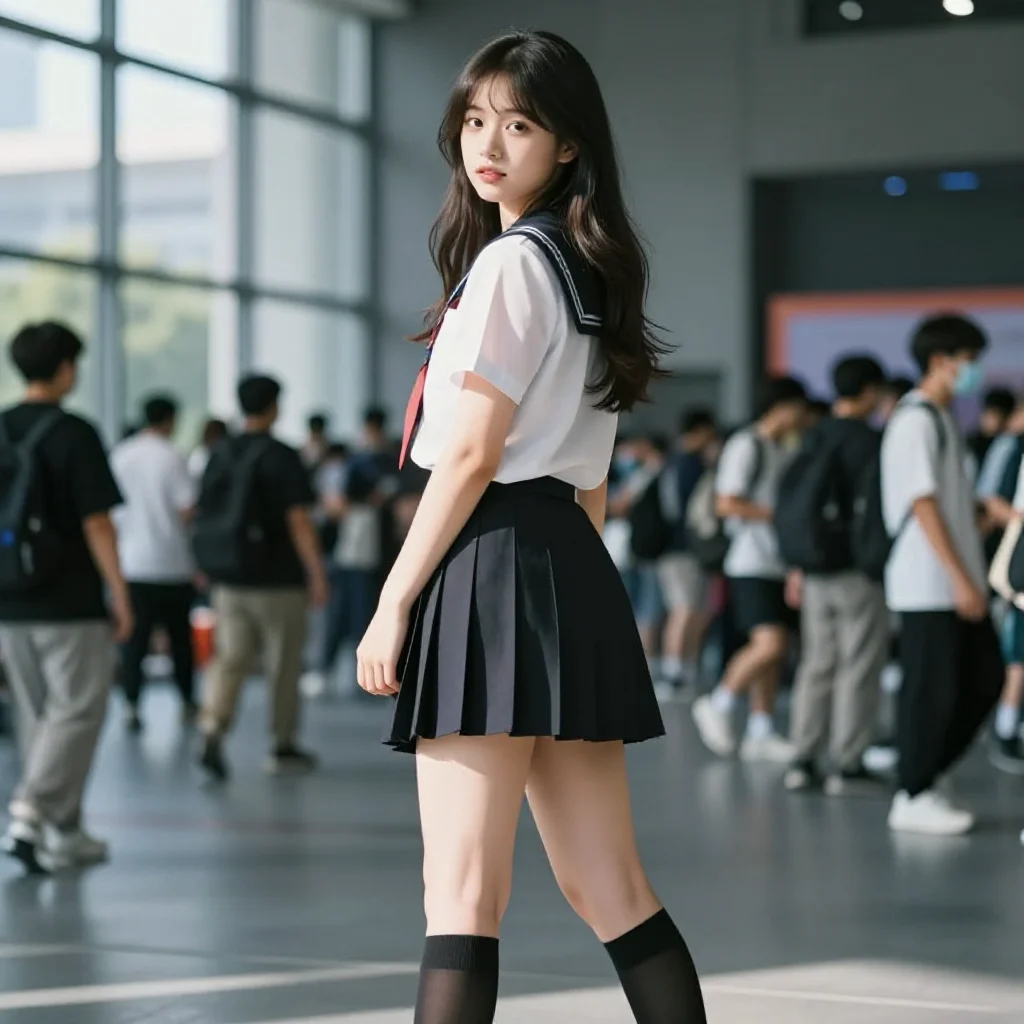 咖啡馆里的少女时光主题图片 0220，杰作，最佳画质，极致细节，照片级写实 , 动漫展抓拍风格