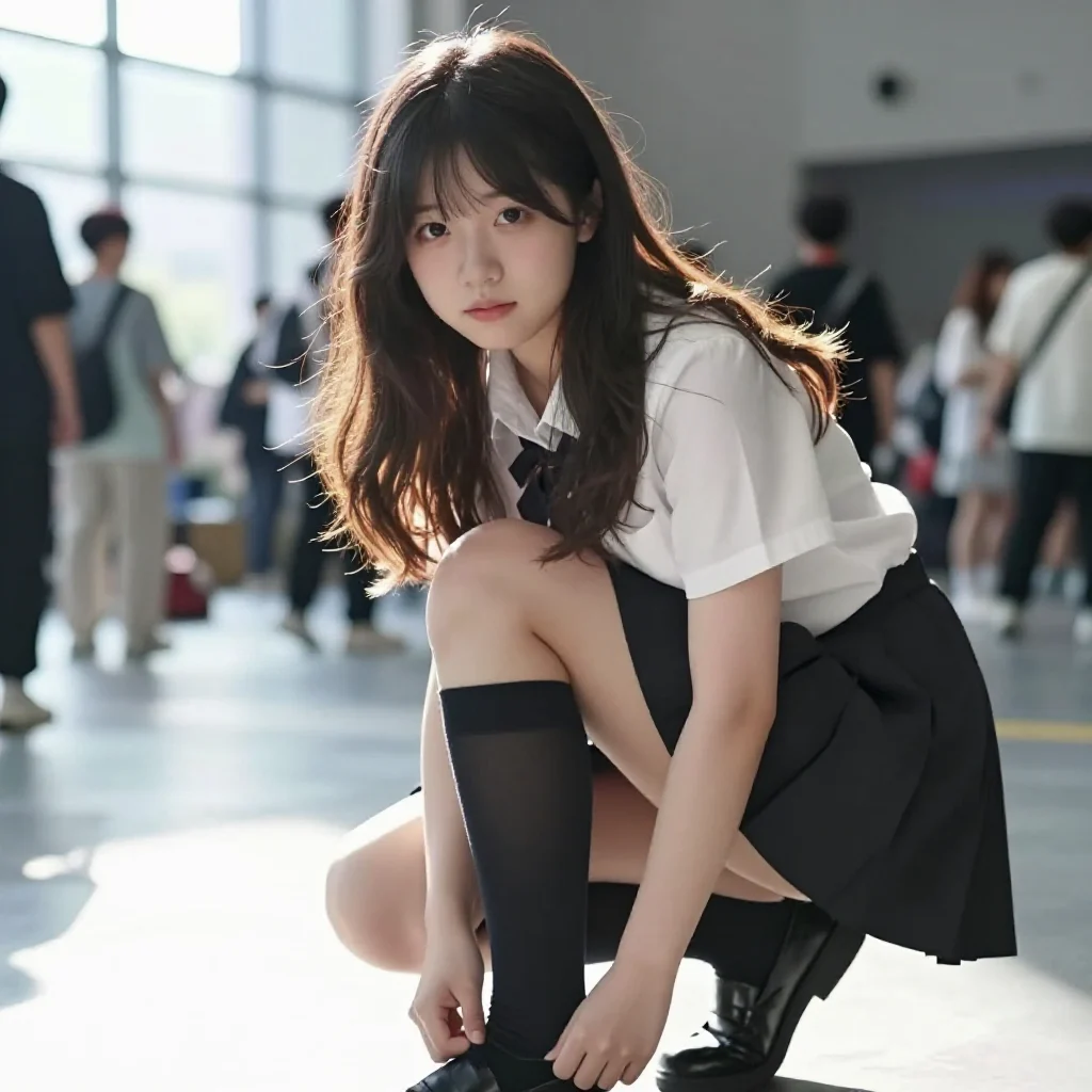 咖啡馆里的少女时光主题图片 0221，杰作，最佳画质，极致细节，照片级写实 , 动漫展抓拍风格