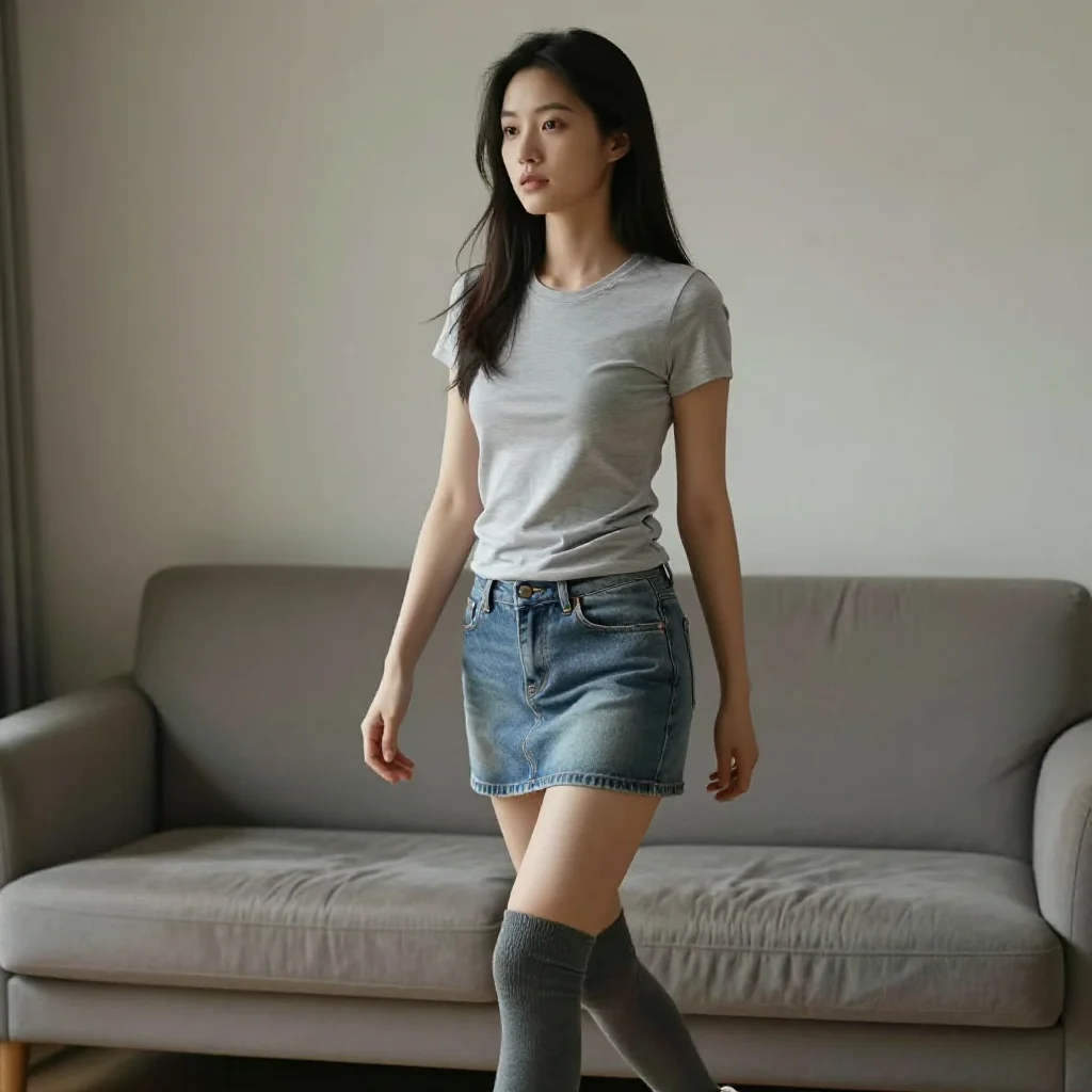 今日份清纯少女感主題圖片 0247，杰作，最佳画质，极致细节，照片级写实 , 慵懒午后生活风