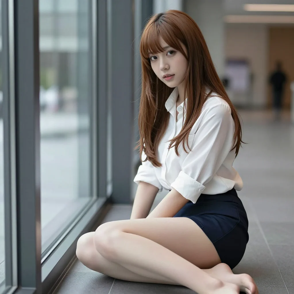 今日份校园少女感主题图片 0287，杰作，最佳画质，极致细节，照片级写实 , 高还原角色摄影风格