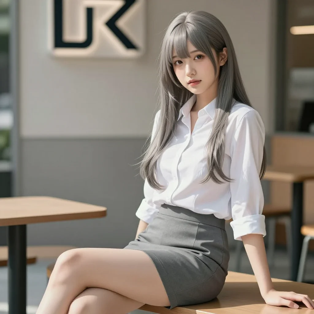 今日份校园少女感主題圖片 0316，杰作，最佳画质，极致细节，照片级写实 , 日系动漫角色写真风格