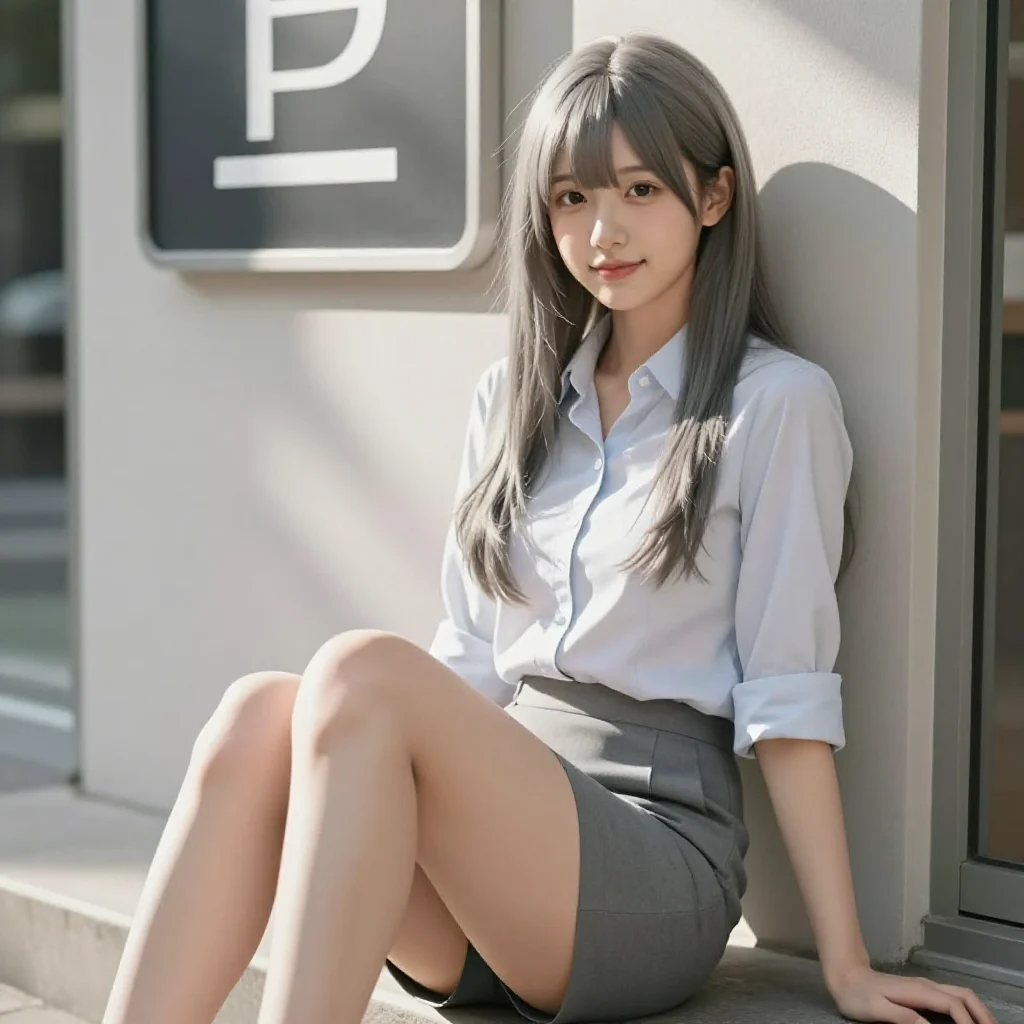 今日份校园少女感主題圖片 0317，杰作，最佳画质，极致细节，照片级写实 , 日系动漫角色写真风格