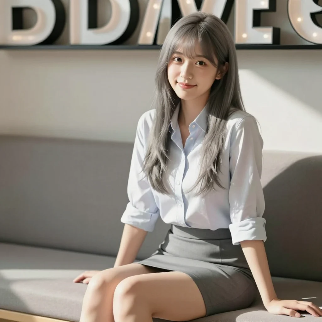 今日份校园少女感主題圖片 0319，杰作，最佳画质，极致细节，照片级写实 , 日系动漫角色写真风格