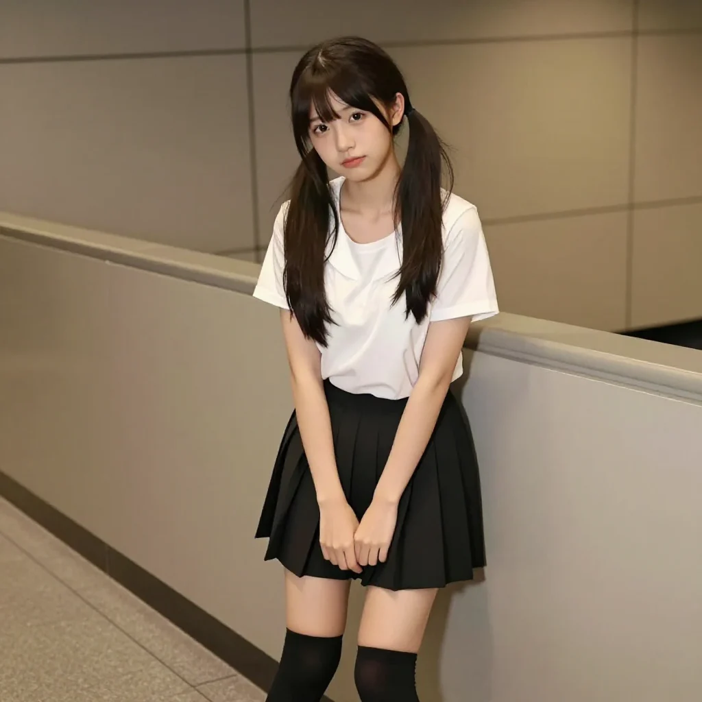 夜色下的少女时光主題圖片 0346，杰作，最佳画质，极致细节，照片级写实 , 轻私房写真风格