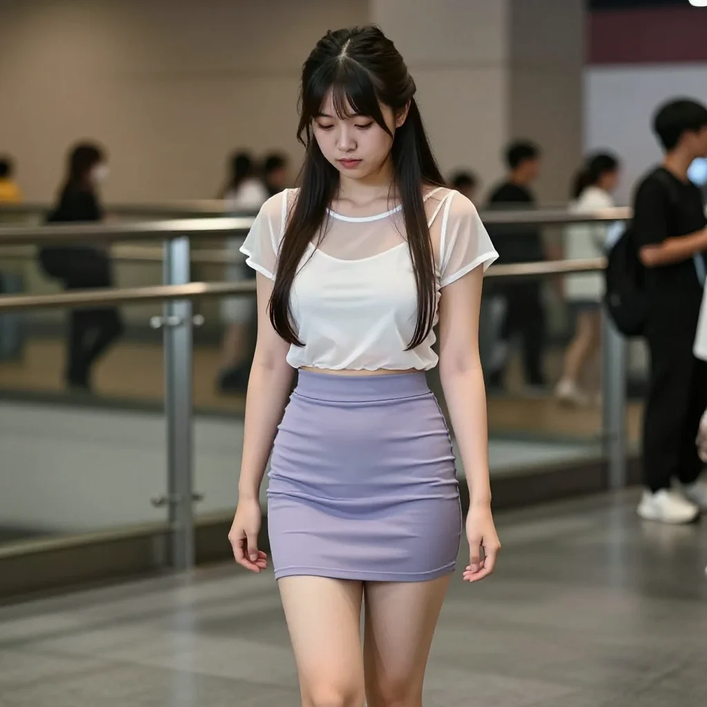 今日份清纯少女感主題圖片 0370，杰作，最佳画质，极致细节，照片级写实 , 动漫展抓拍风格