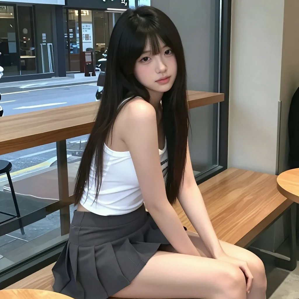 今日份校园写真主題圖片 0377，杰作，最佳画质，极致细节，照片级写实 , 冷色调角色写真风格