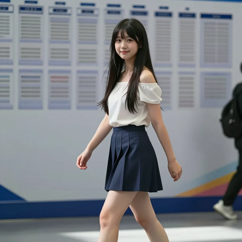 今日份校园少女感主題圖片 0378，杰作，最佳画质，极致细节，照片级写实 , 动漫展抓拍风格