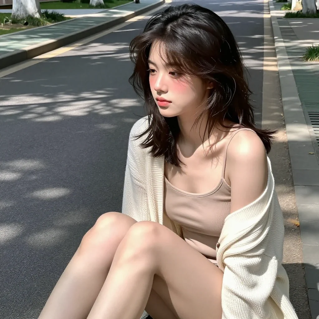 今日份校园风少女感主題圖片 0502，杰作，最佳画质，极致细节，照片级写实 , 二次元角色写真风格