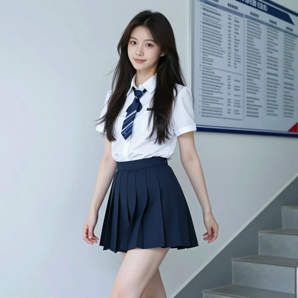 窗边的校园少女主題圖片 0511，杰作，最佳画质，极致细节，照片级写实 , 窗边私房氛围风