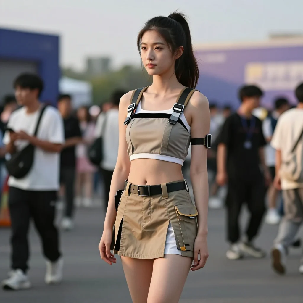 今日份校园风少女感写真主題圖片 0605，杰作，最佳画质，极致细节，照片级写实 , 空气感人像风格