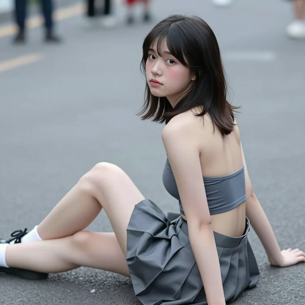 今日份校园少女感主題圖片 0625，杰作，最佳画质，极致细节，照片级写实 , 轻私房高级感风格