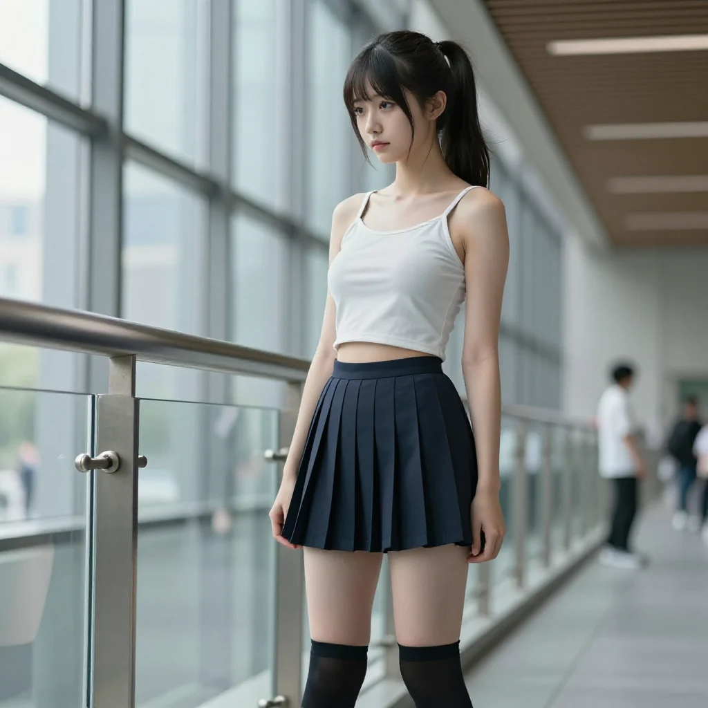 今日份校园风写真主題圖片 0638，杰作，最佳画质，极致细节，照片级写实 , 柔光角色人像风格