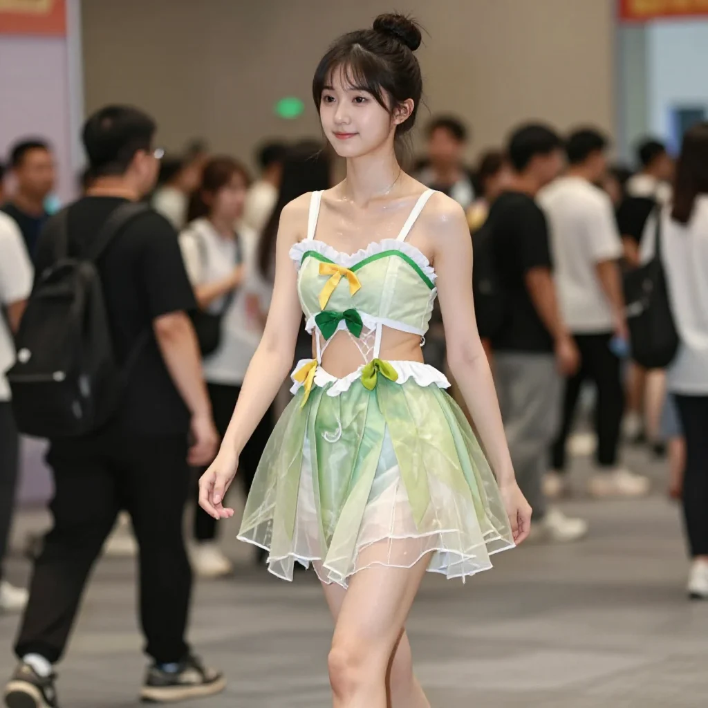 这组cos真的太出片了！主題圖片 0669，杰作，最佳画质，极致细节，照片级写实 , 日常随性街拍风格