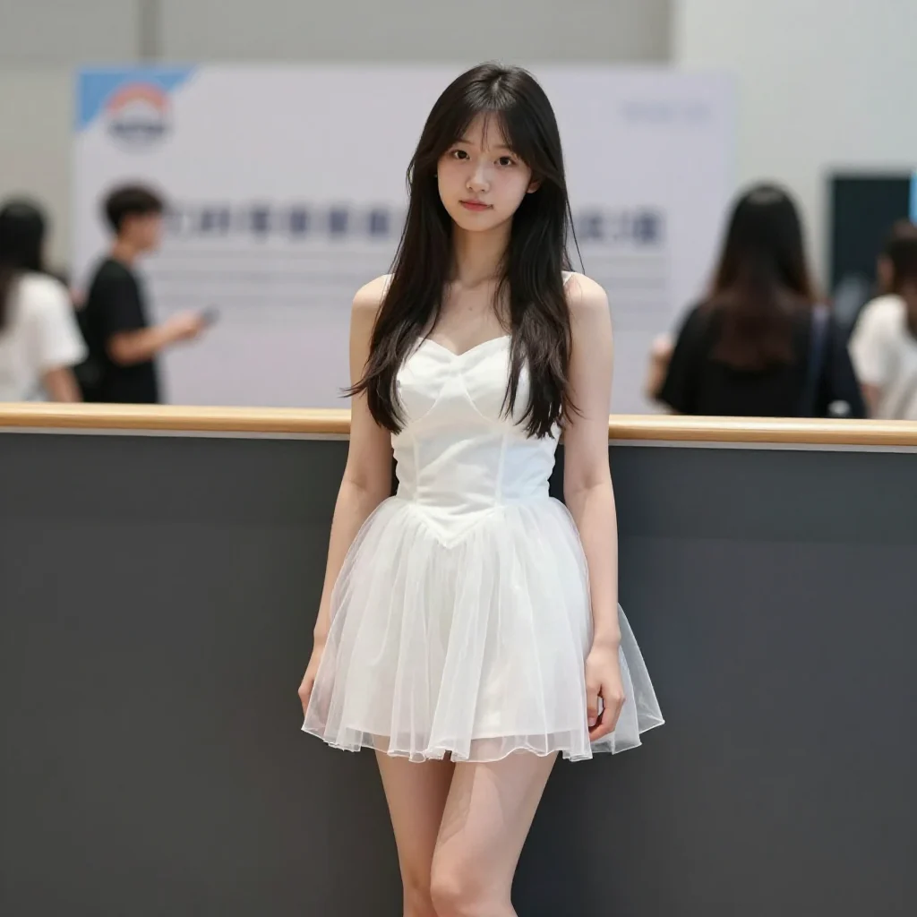 今日份清冷少女感主題圖片 0711，杰作，最佳画质，极致细节，照片级写实 , 清新校园写真风格