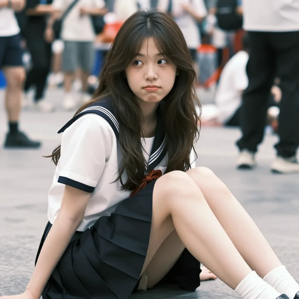 今日份校园写真主題圖片 0714，杰作，最佳画质，极致细节，照片级写实 , 轻胶片漫展摄影风格