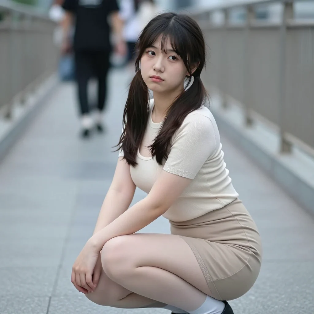 楼梯上的温柔日常主题图片 0817，杰作，最佳画质，极致细节，照片级写实 , 清透漫展人像风格