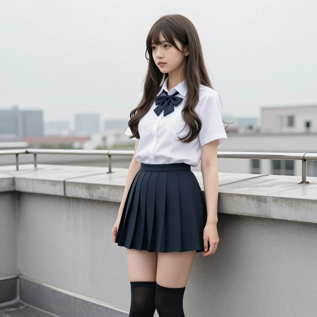 今日份校园感写真主题图片 0836，杰作，最佳画质，极致细节，照片级写实 , 二次元角色写真风格