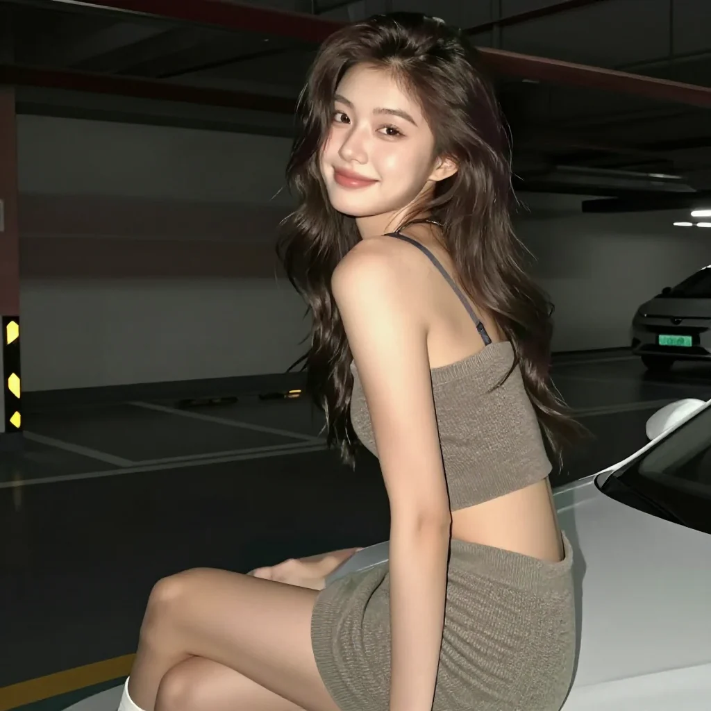 地下车库的温柔时刻主题图片 0848，杰作，最佳画质，极致细节，照片级写实 , 日常随性街拍风格