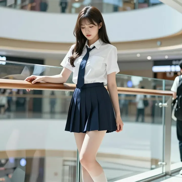 今日份校园写真主题图片 0065，杰作，最佳画质，极致细节，照片级写实 , 二次元角色写真风格