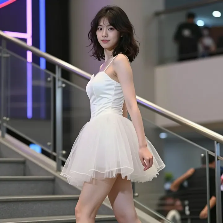 今日份白裙少女主题图片 0158，杰作，最佳画质，极致细节，照片级写实 , 高还原角色摄影风格