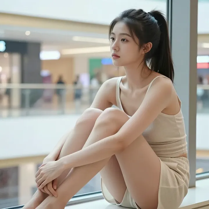 今日份白裙少女主题图片 0213，杰作，最佳画质，极致细节，照片级写实 , 小红书日常氛围风