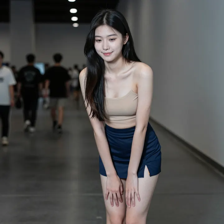 草地上的一抹温柔主题图片 0279，杰作，最佳画质，极致细节，照片级写实 , 真实漫展现场还原风格