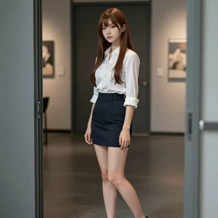 今日份校园少女感主题图片 0284，杰作，最佳画质，极致细节，照片级写实 , 高还原角色摄影风格