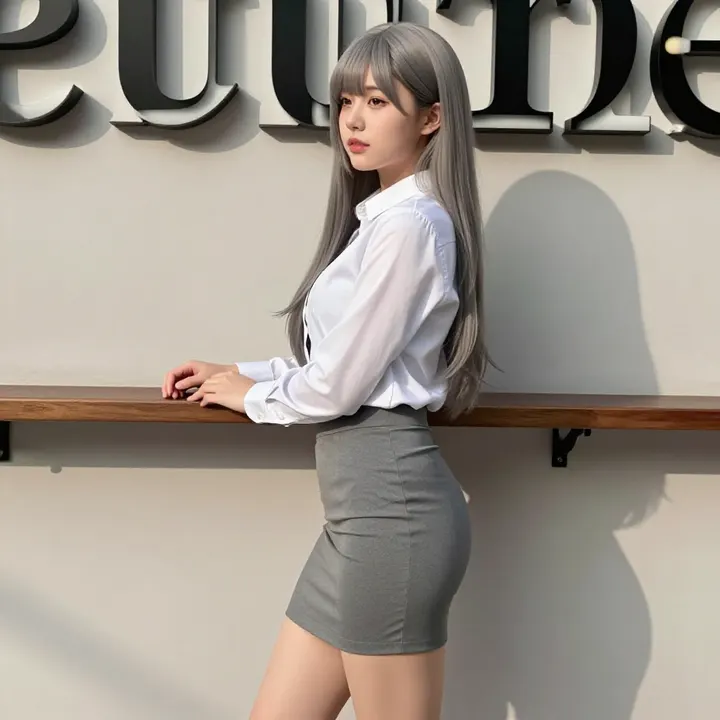 今日份校园少女感主題圖片 0318，杰作，最佳画质，极致细节，照片级写实 , 日系动漫角色写真风格