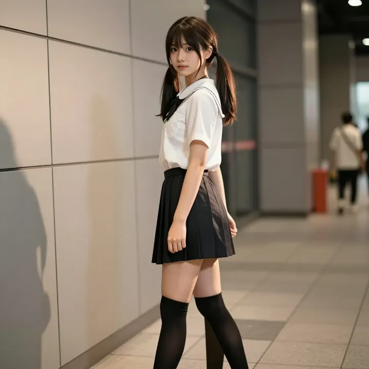 夜色下的少女时光主題圖片 0349，杰作，最佳画质，极致细节，照片级写实 , 轻私房写真风格