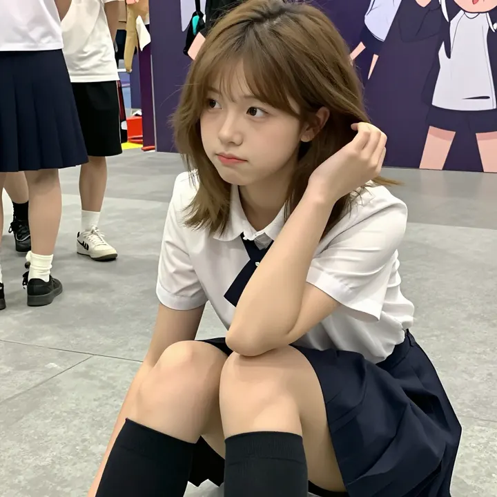 今日份校园写真主題圖片 0408，杰作，最佳画质，极致细节，照片级写实 , 清新校园写真风格