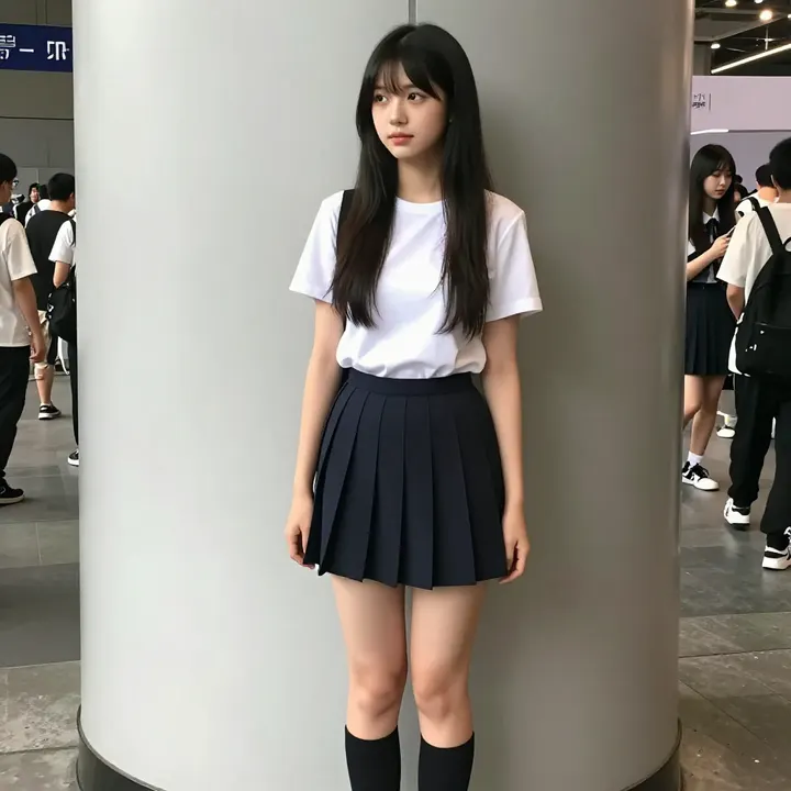 今日份校园风写真主題圖片 0441，杰作，最佳画质，极致细节，照片级写实 , 日常随性街拍风格