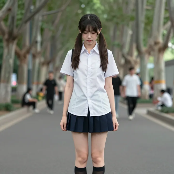 今日份校园写真主題圖片 0449，杰作，最佳画质，极致细节，照片级写实 , 漫展现场纪实摄影风格