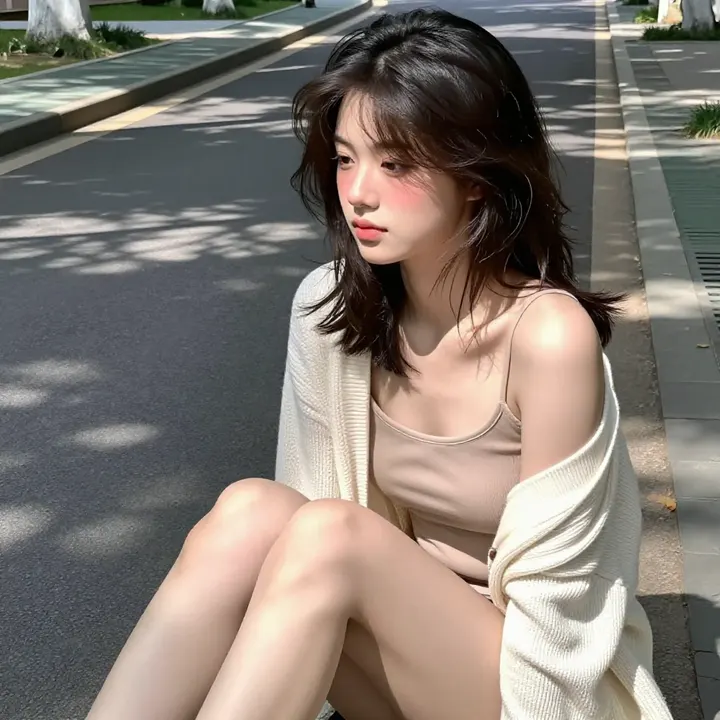 今日份校园风少女感主題圖片 0502，杰作，最佳画质，极致细节，照片级写实 , 二次元角色写真风格