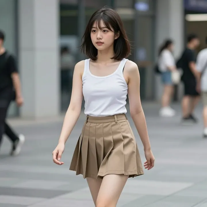 今日份校园少女感主題圖片 0624，杰作，最佳画质，极致细节，照片级写实 , 轻私房高级感风格