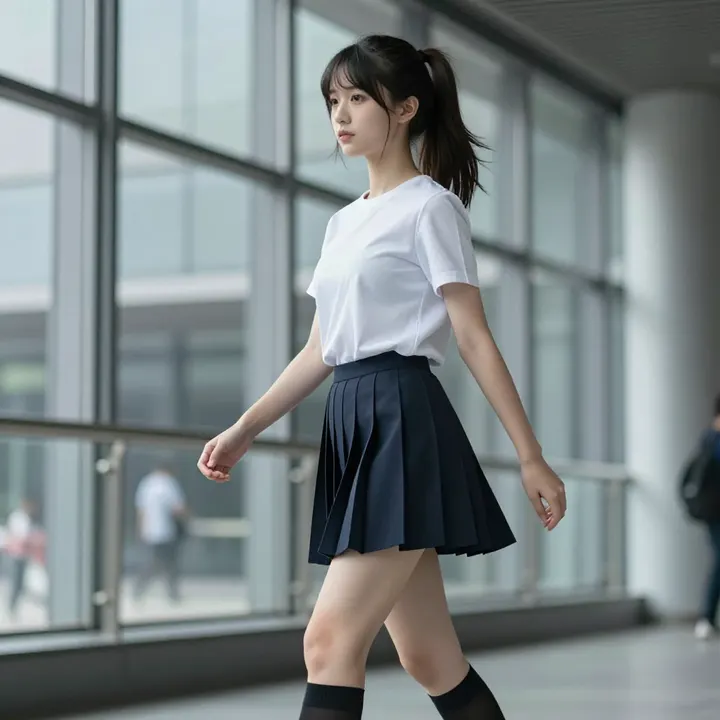 今日份校园风写真主題圖片 0636，杰作，最佳画质，极致细节，照片级写实 , 柔光角色人像风格