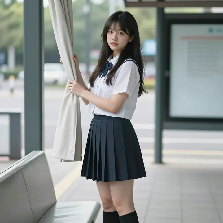 今日份校园风写真主題圖片 0657，杰作，最佳画质，极致细节，照片级写实 , 清新校园写真风格