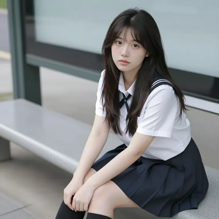 今日份校园风写真主題圖片 0658，杰作，最佳画质，极致细节，照片级写实 , 清新校园写真风格