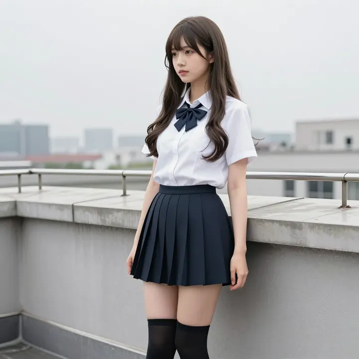 今日份校园感写真主题图片 0836，杰作，最佳画质，极致细节，照片级写实 , 二次元角色写真风格