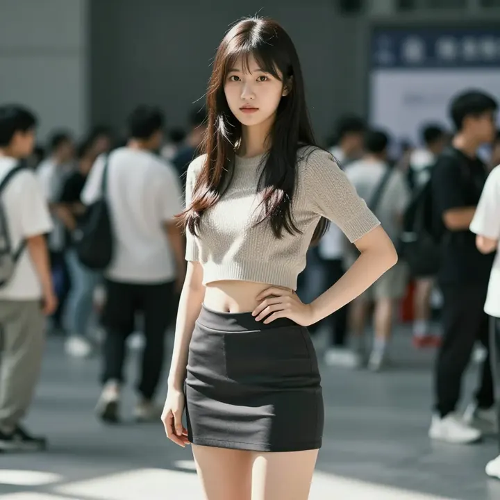 今日份日系甜妹写真主题图片 0863，杰作，最佳画质，极致细节，照片级写实 , 低饱和电影风格