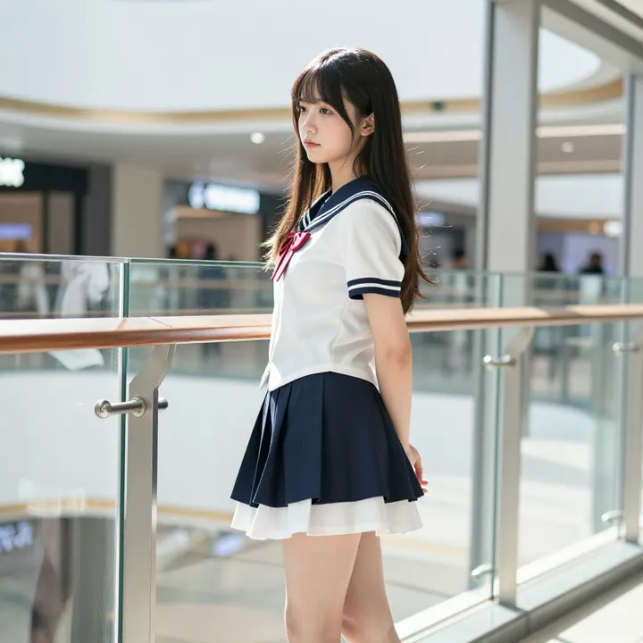 今日份校园写真主题图片 0869，杰作，最佳画质，极致细节，照片级写实 , 展馆自然光写真风格