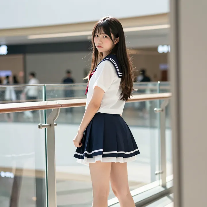 今日份校园写真主题图片 0871，杰作，最佳画质，极致细节，照片级写实 , 展馆自然光写真风格