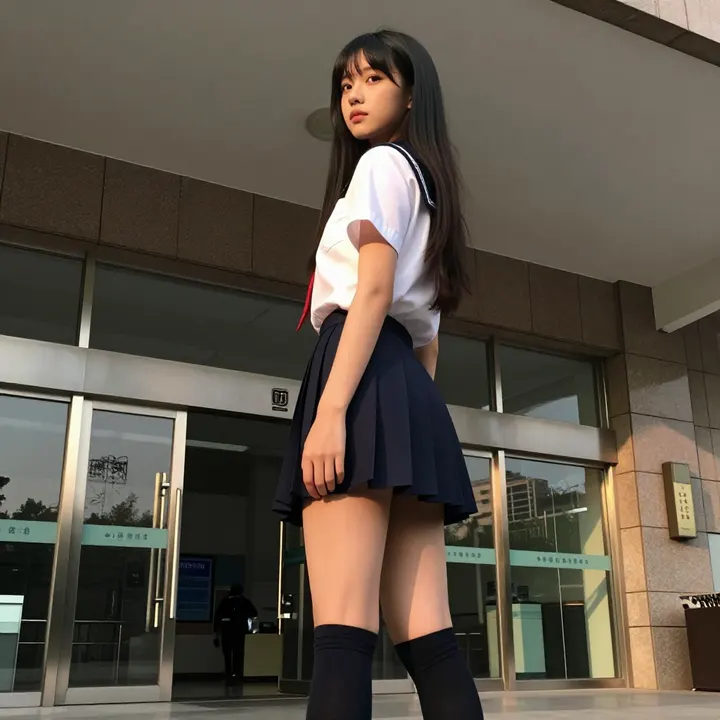 今日份校园写真主题图片 0950，杰作，最佳画质，极致细节，照片级写实 , 现场氛围感抓拍风格