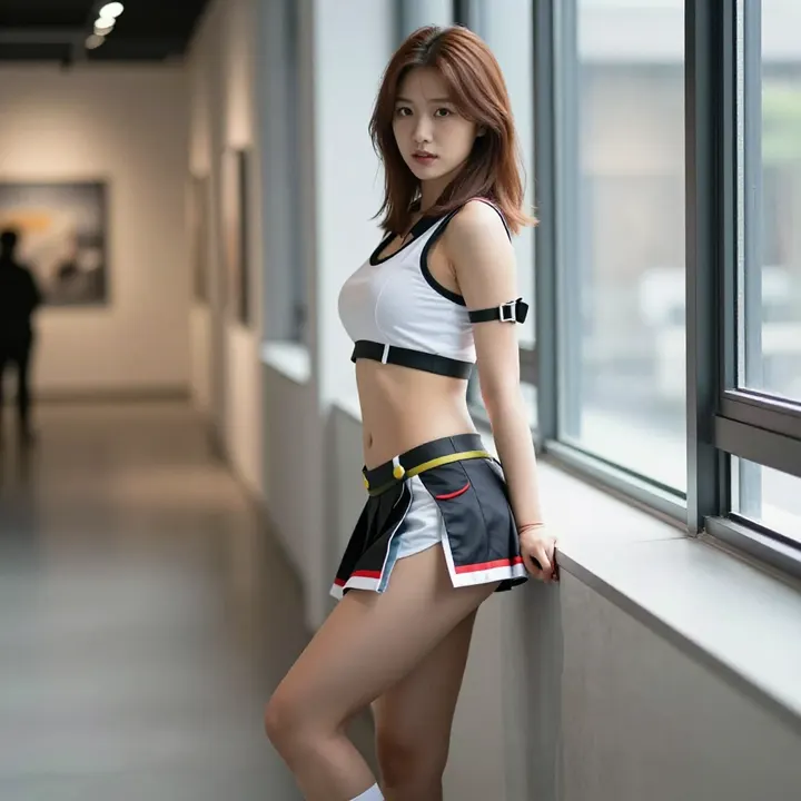 今日份校服少女写真主题图片 0978，杰作，最佳画质，极致细节，照片级写实 , 窗边私房氛围风