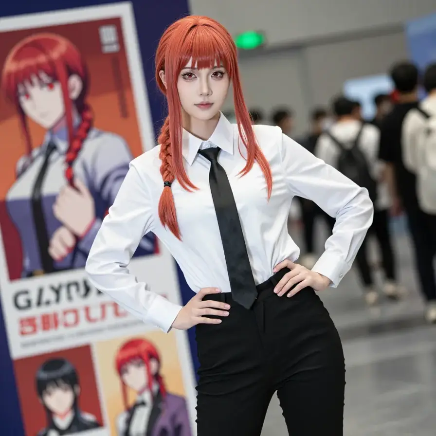 冷灰色调的人像摄影画面，强调轮廓与站姿。